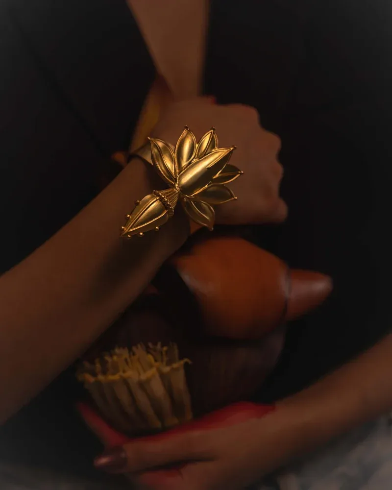 Banana Flower XXL Hand Cuff view 2
